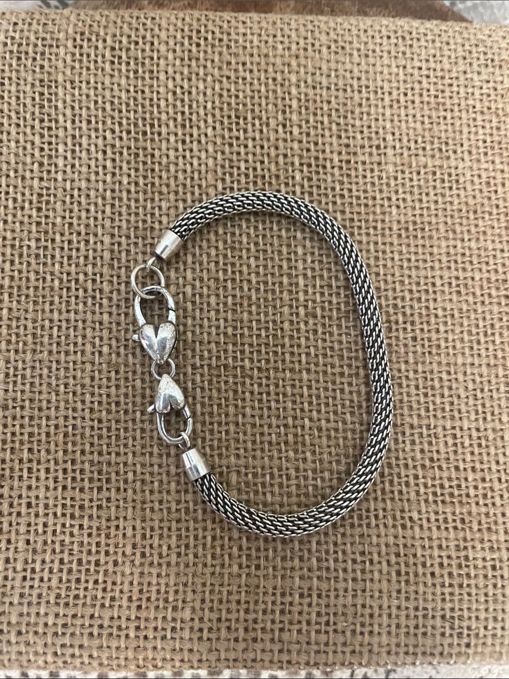 Brighton Beverly Glam mesh charm bracelet